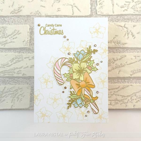 Picket Fence Studios - Stempelset "Candy Cane Christmas" Clear stamps