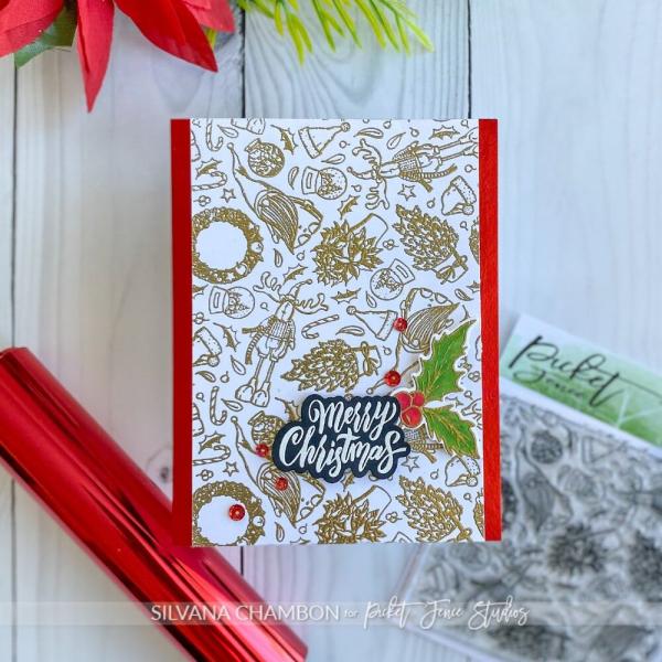 Picket Fence Studios - Stempel "My Favorite Time of Year" Clear stamps