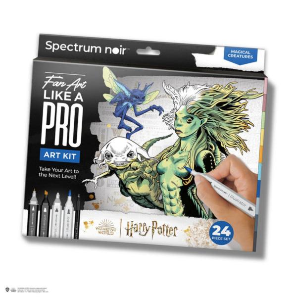 Spectrum Noir - Alkohoholmarker "Magical Creatures" Fan-Art Like a Pro Art Kit 