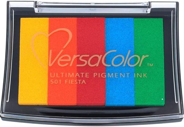 Tsukineko - VersaColor - Multi Color Ink Pad "Fiesta" Stempelkissen