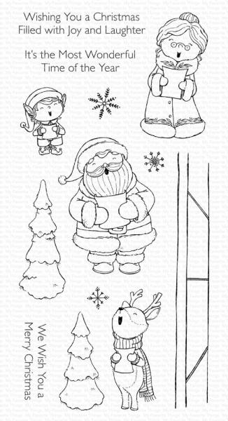 My Favorite Things - Stempelset "Christmas Carols" Clear Stamps