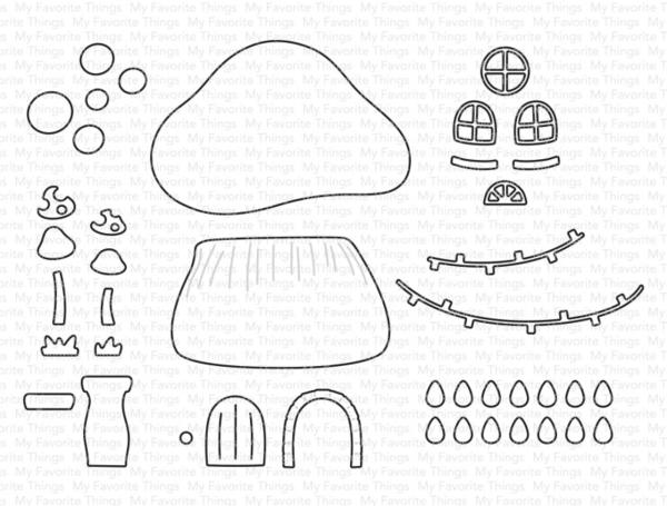 My Favorite Things - Stanzschablone "Gnome Home" Die-namics