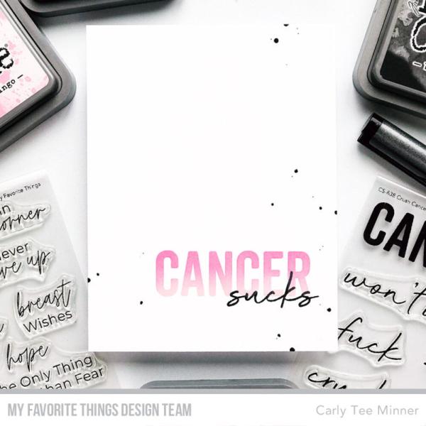 My Favorite Things Stempelset "Crush Cancer" Clear Stamps