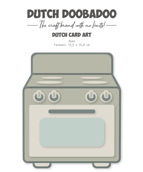 Dutch Doobadoo - Schablone A5 "Oven" Stencil - Dutch Card Art