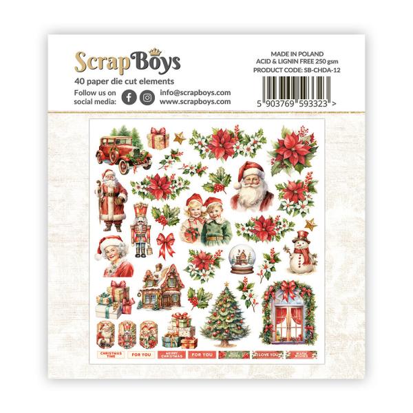 ScrapBoys - Stanzteile "Christmas Day" Die Cuts