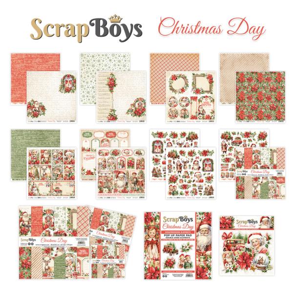 ScrapBoys - Stanzteile "Christmas Day" Die Cuts