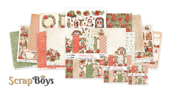 ScrapBoys - Stanzteile "Christmas Day" Die Cuts