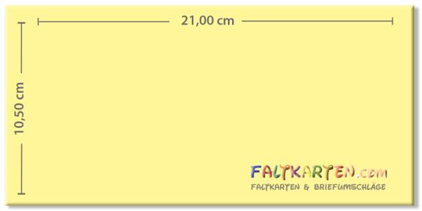 Karte - Einlegekarte DIN Lang 210g/m² in struktur puderblau