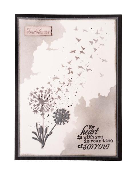 Studio Light - Stempelset "Sympathy Messages" Clear Stamps