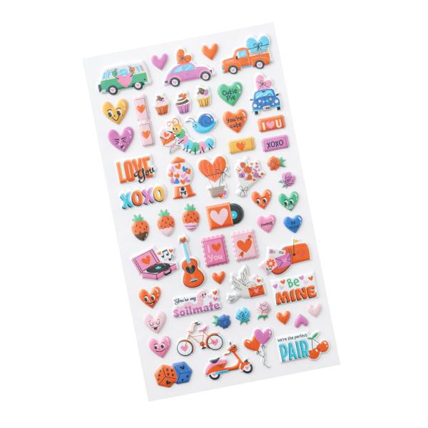 American Crafts - Aufkleber "Cutie Pie" Puffy Sticker