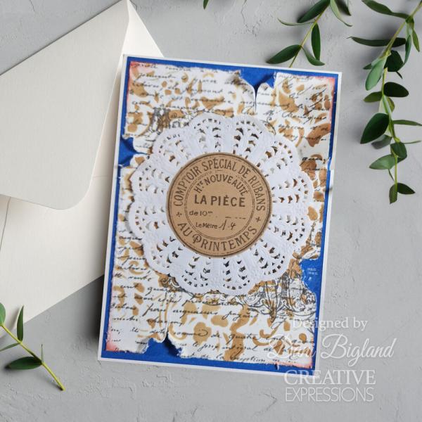 Creative Expressions - Stempelset "Haute Couture" Clear Stamps 6x8 Inch Design by Taylor Made Journals