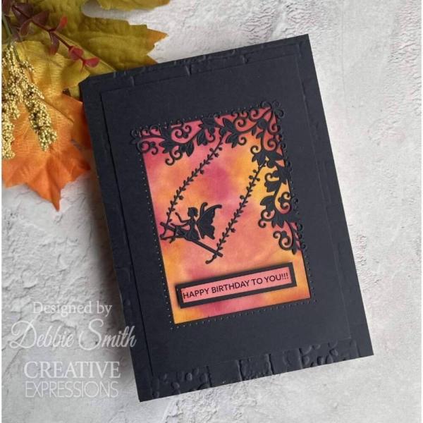 Creative Expressions - Stanzschablone "Fairy Village Corner Flourish" Craft Dies Design by Jamie Rodgers