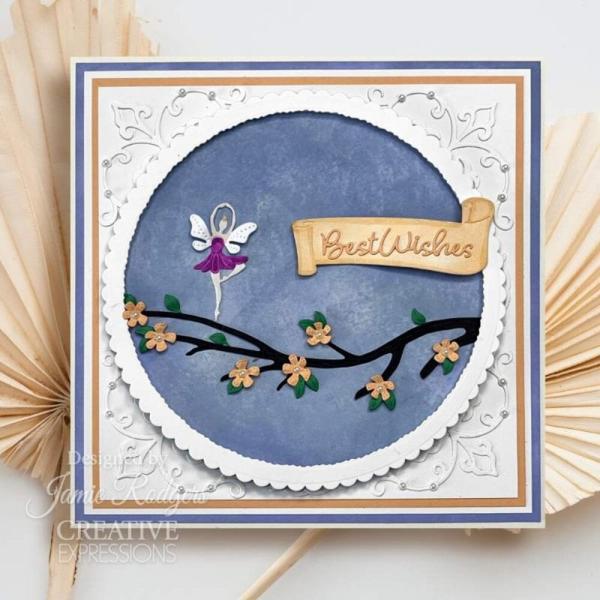 Creative Expressions - Stanzschablone "Fairy Village Floral Branch" Craft Dies Design by Jamie Rodgers