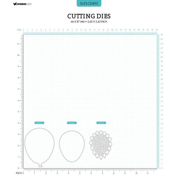 Studio Light - Stanzschablone "Balloon" Dies