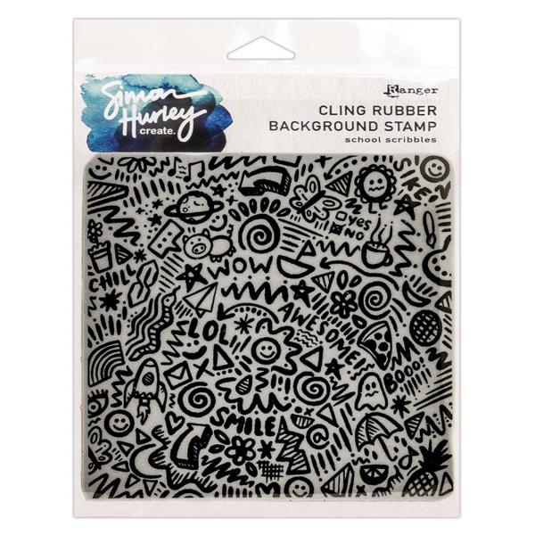 Ranger - Gummistempel by Simon Hurley Create "School scribbles" Rubber Stamp