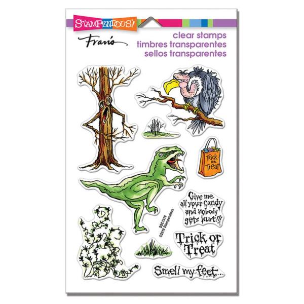 Stampendous - Stempelset "Creature Tricks" Clear Stamps