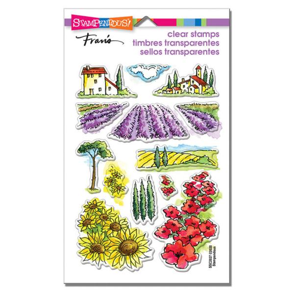 Stampendous - Stempelset "Field Of Flowers" Clear Stamps