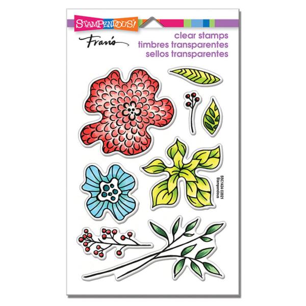 Stampendous - Stempelset "Floral Parts" Clear Stamps