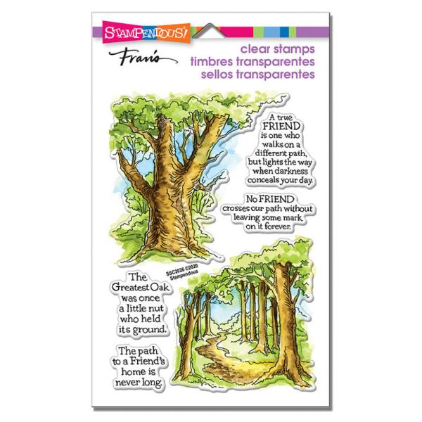 Stampendous - Stempelset "Forest Path" Clear Stamps