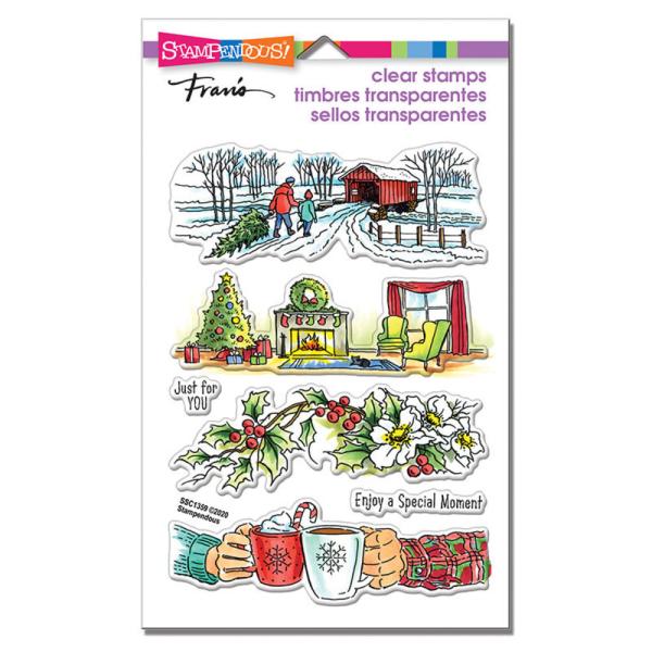 Stampendous - Stempelset "Holiday Gift" Clear Stamps