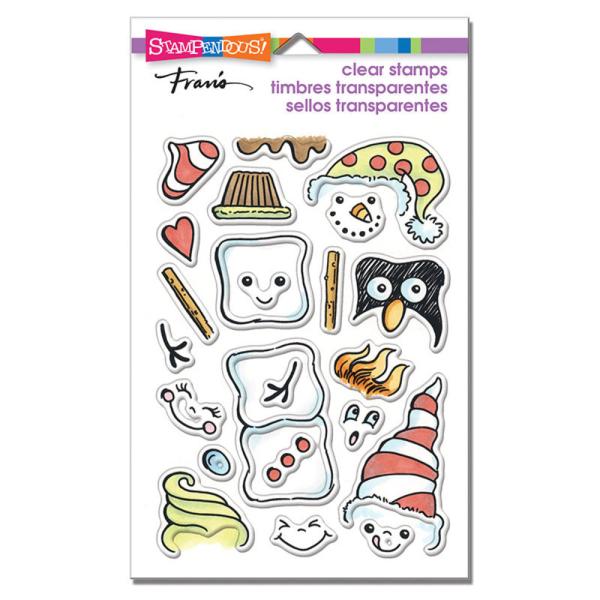 Stampendous - Stempelset "Merry Mallows" Clear Stamps