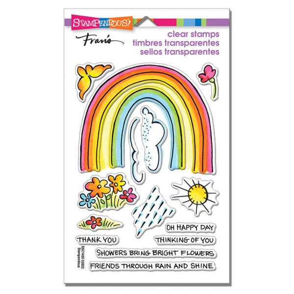 Stampendous - Stempelset "Rainbow Bright" Clear Stamps