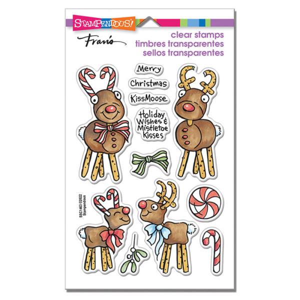 Stampendous - Stempelset "Moose Mallows" Clear Stamps