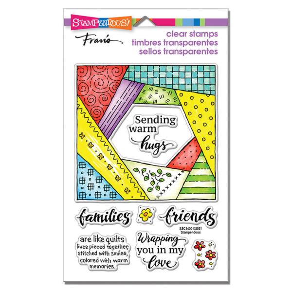 Stampendous - Stempelset "Quilt Hugs" Clear Stamps