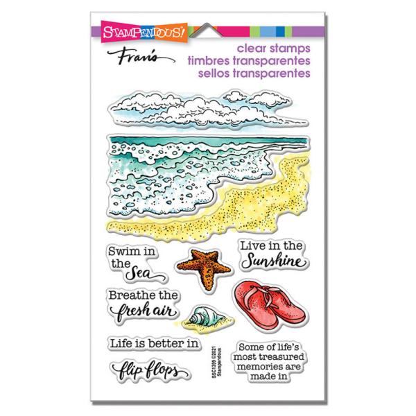 Stampendous - Stempelset "Ocean Frames" Clear Stamps