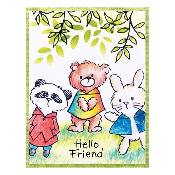 Stampendous - Stempelset "Furry Friends FransFormer" Clear Stamps