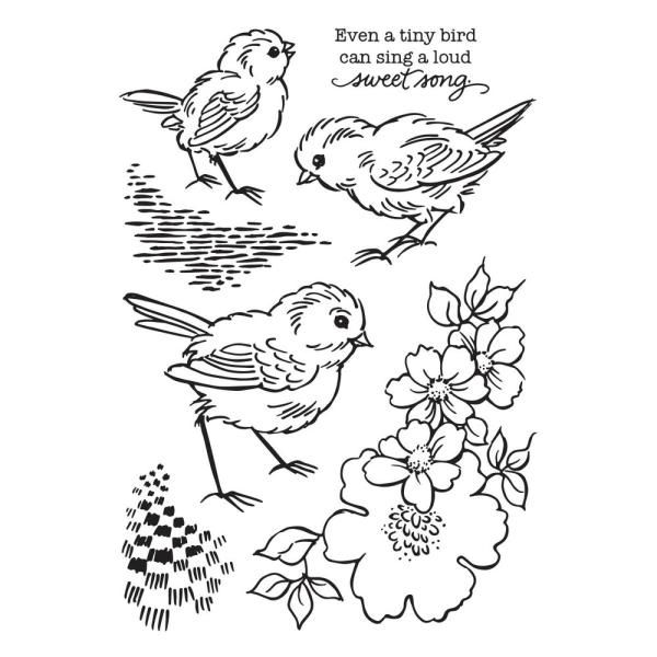 Stampendous - Stempelset "Sweet Song" Clear Stamps