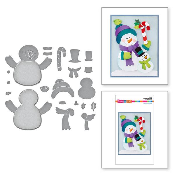 Stampendous - Stanzschablone "Snowman Hugs" Dies