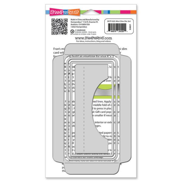 Stampendous - Stanzschablone "Mini Slim" Dies