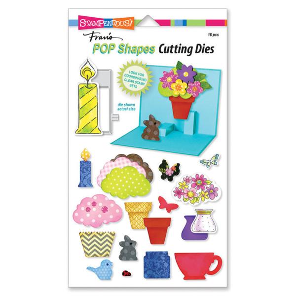 Stampendous - Stanzschablone "Pop Shapes" Dies