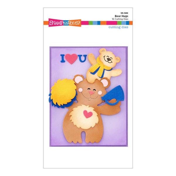 Stampendous - Stanzschablone "Bear Hugs" Dies