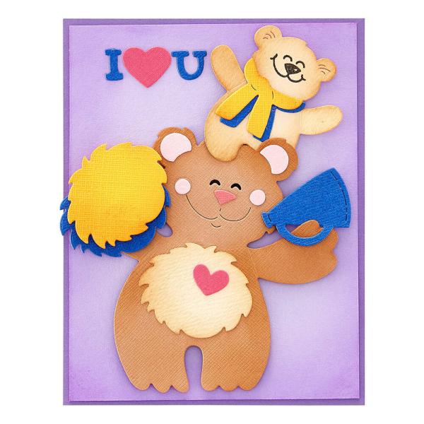 Stampendous - Stanzschablone "Bear Hugs" Dies