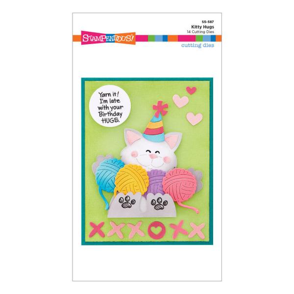 Stampendous - Stanzschablone "Kitty Hugs" Dies