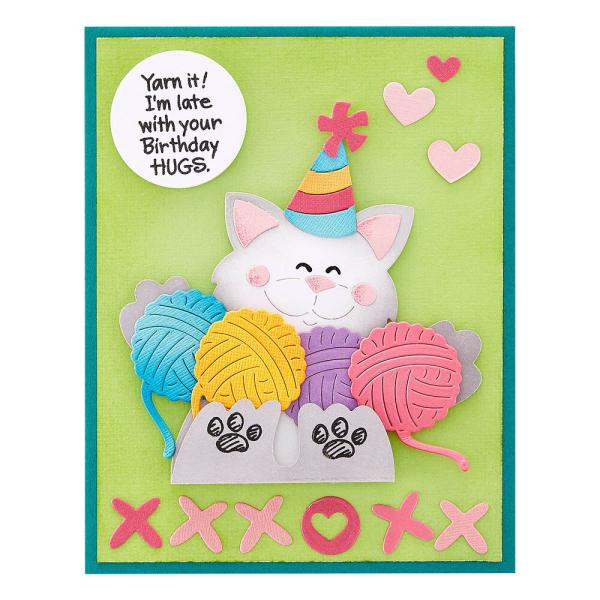 Stampendous - Stanzschablone "Kitty Hugs" Dies