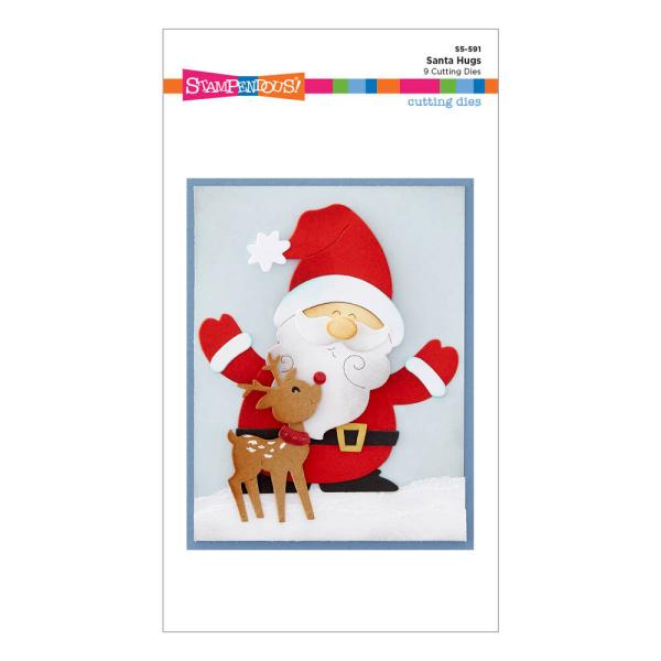 Stampendous - Stanzschablone "Santa Hugs" Dies