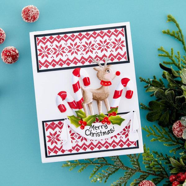 Stampendous - Stanzschablone "Santa Hugs" Dies