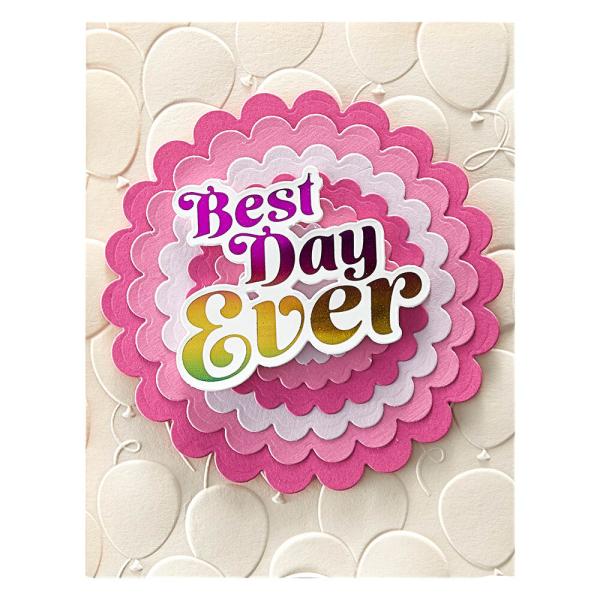 Spellbinders - Stanzschablone "Classic Scalloped Circles" Dies