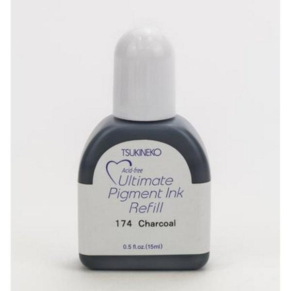 Tsukineko VersaColor - Nachfülltinte "Charcoal" Reinkers