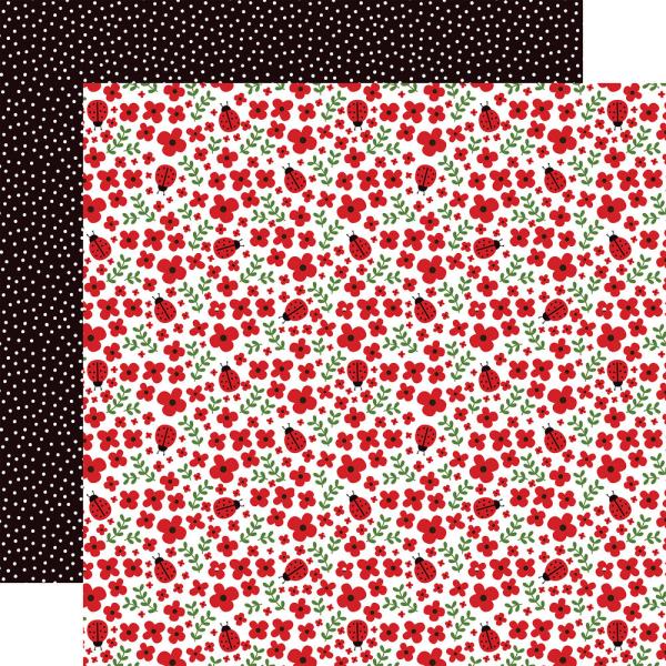 Echo Park - Designpapier "Little Ladybug" Collection Kit 12x12 Inch - 12 Bogen