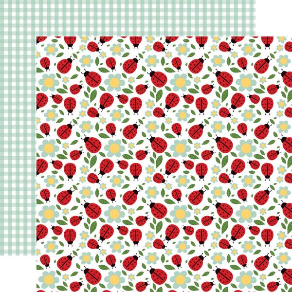 Echo Park - Designpapier "Little Ladybug" Paper Pack 6x6 Inch - 24 Bogen