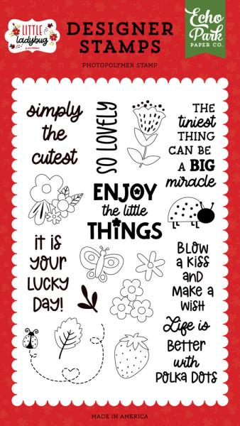 Echo Park - Stempelset "Simply The Cutest" Clear Stamps