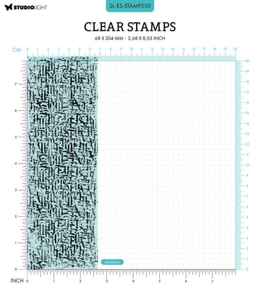 Studio Light - Stempel "Gothic Script" Clear Stamps