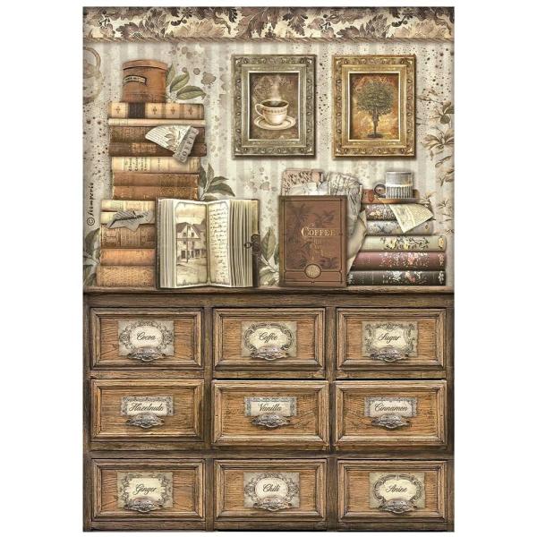 Stamperia - Decopatch Papier "Selection" Decoupage A4 - 6 Bogen  