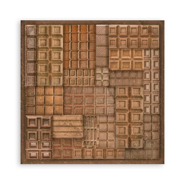 Stamperia - Designpapier "Coffee and Chocolate" Paper Pack 12x12 Inch - 10 Bogen