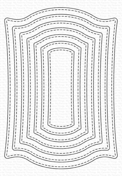 My Favorite Things - Stanzschablone "Fanciful Frame STAX" Die-namics