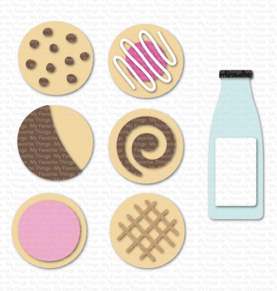 My Favorite Things - Stanzschablone "Milk and Cookies" Die-namics